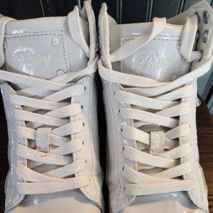 Pastry White High Top Kids Shoes